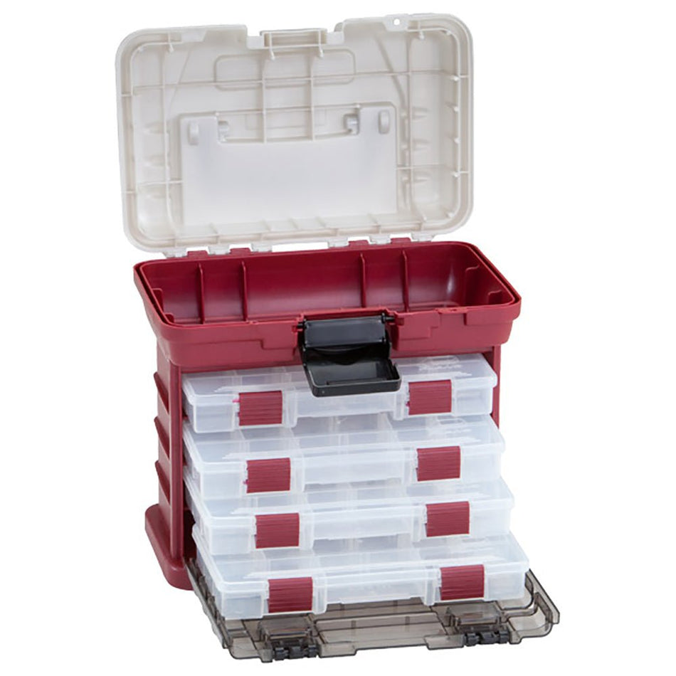 Plano 4 - By Rack System 3500 - Red Metallic/Silver - Get Tight Gear