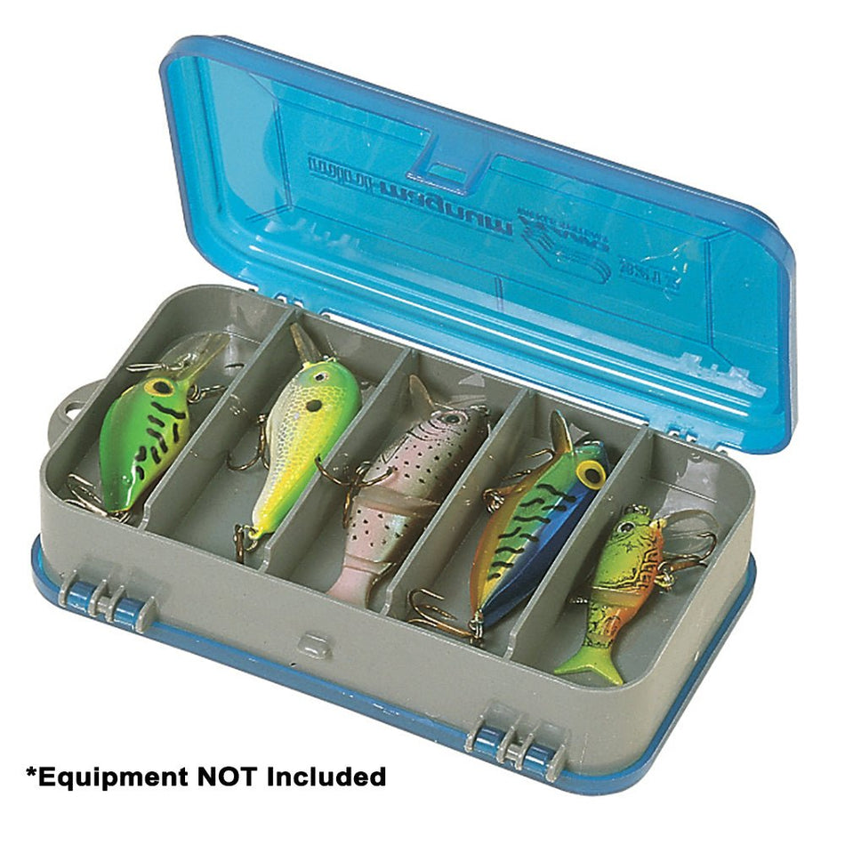 Plano Double - Sided Tackle Organizer Small - Silver/Blue - Get Tight Gear