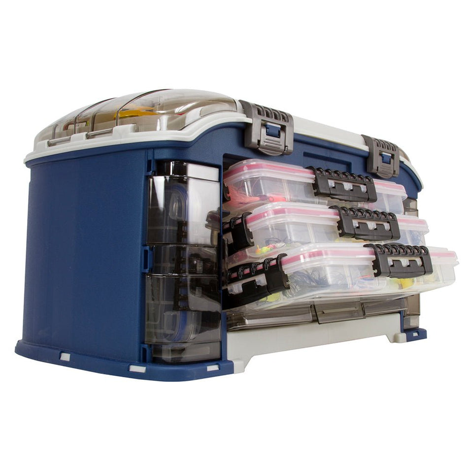 Plano Elite Series Angled Tackle System 3700 - Blue - Get Tight Gear