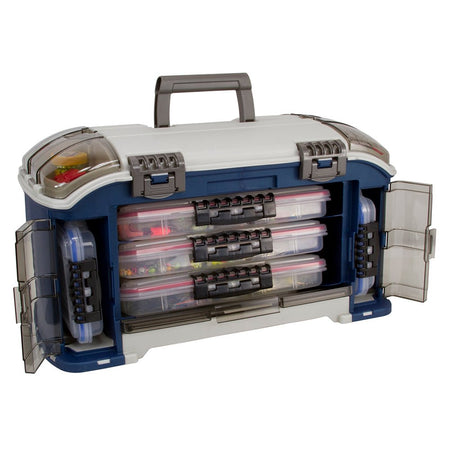 Plano Elite Series Angled Tackle System 3700 - Blue - Get Tight Gear
