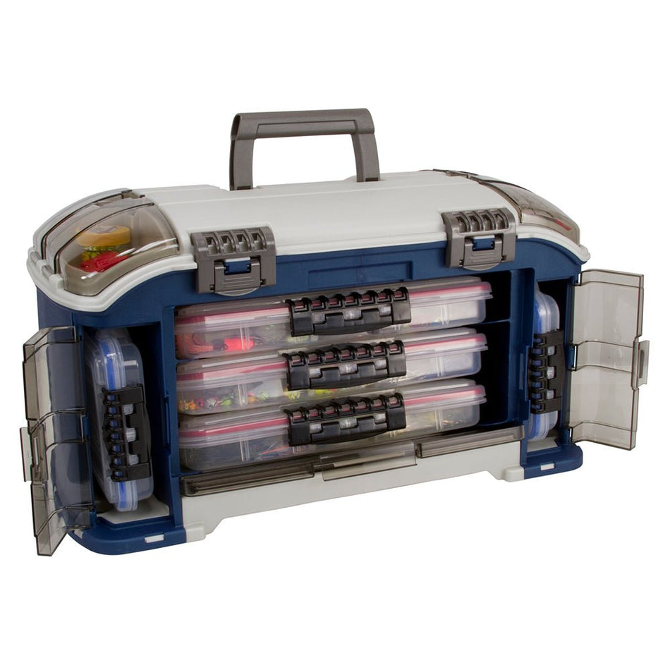 Plano Elite Series Angled Tackle System 3700 - Blue - Get Tight Gear