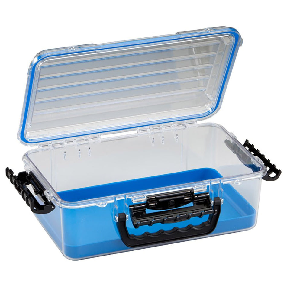 Plano Guide Series Waterproof Case 3700 - Blue/Clear - Get Tight Gear