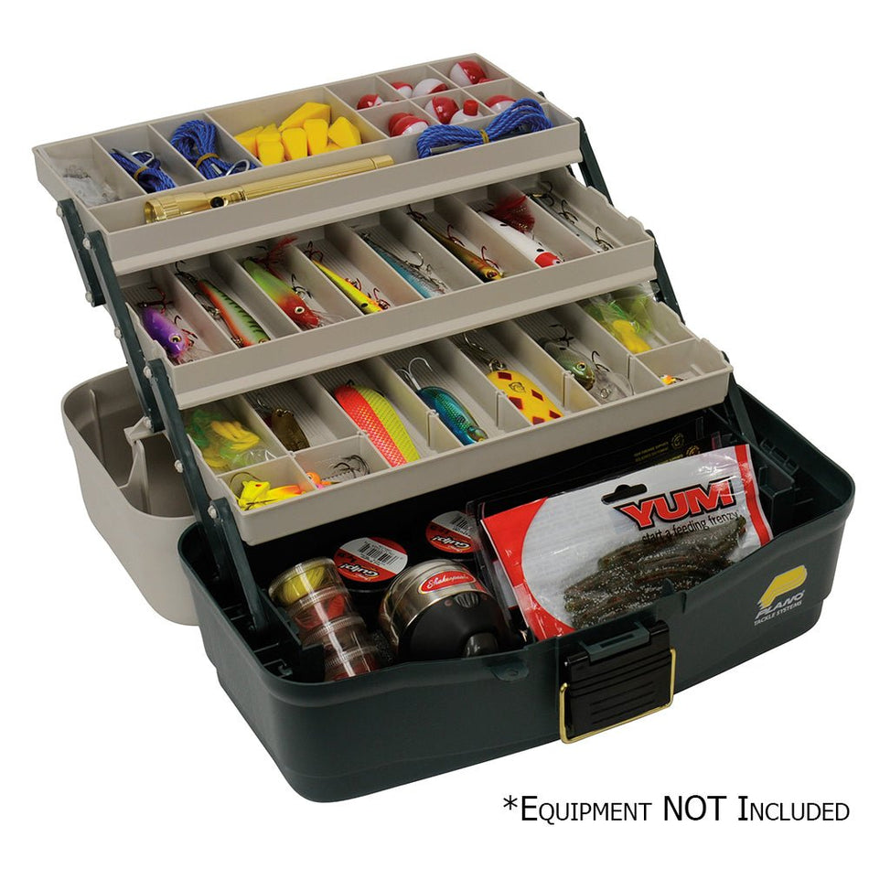 Plano Three - Tray Fixed Compartment Tackle Box - Get Tight Gear