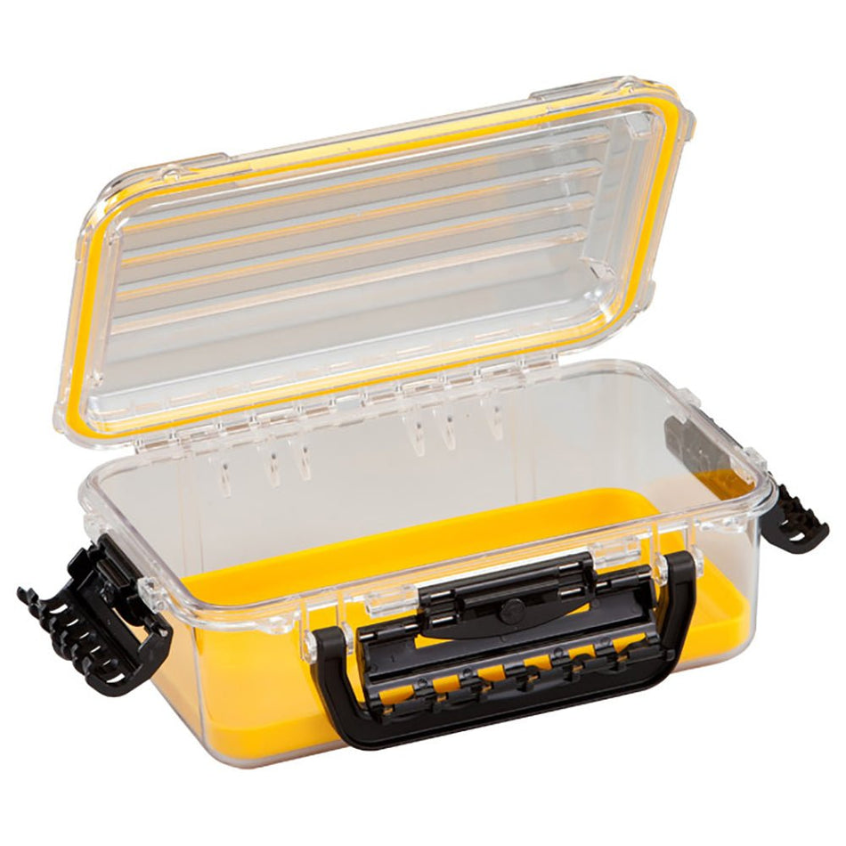 Plano Waterproof Polycarbonate Storage Box - 3600 Size - Yellow/Clear - Get Tight Gear