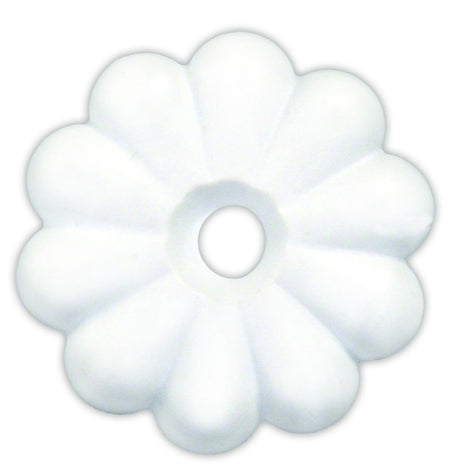 PLASTIC ROSETTES WHT - Get Tight Gear