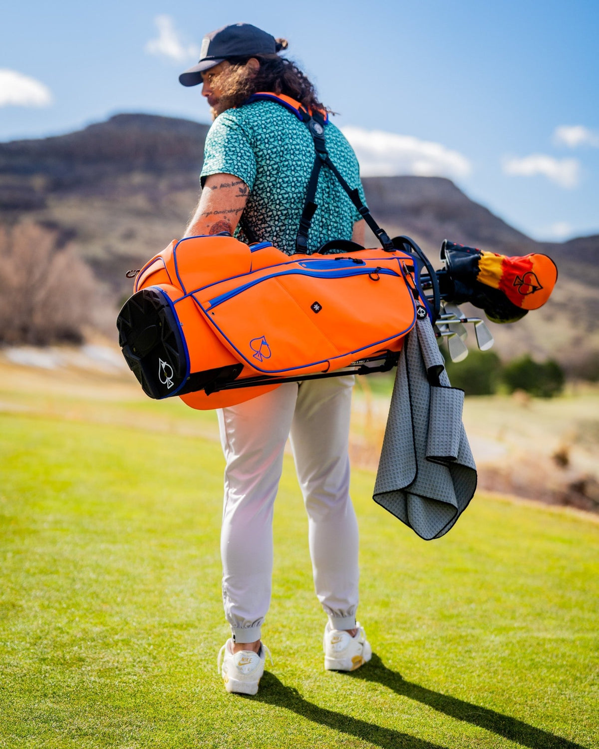 Player Preferred™ Golf Bag - Orange Crush - Get Tight Gear
