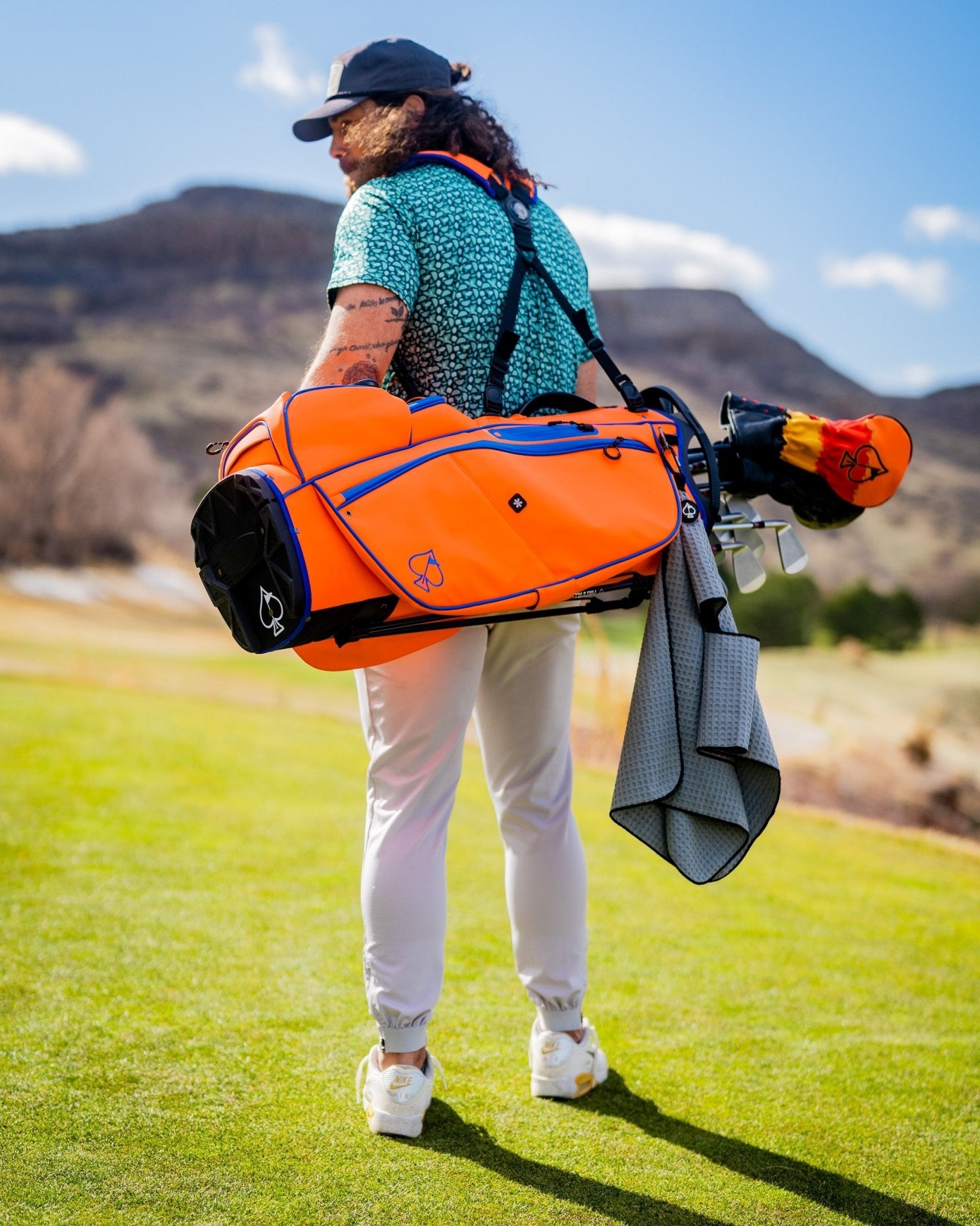 Player Preferred™ Golf Bag - Orange Crush - Get Tight Gear
