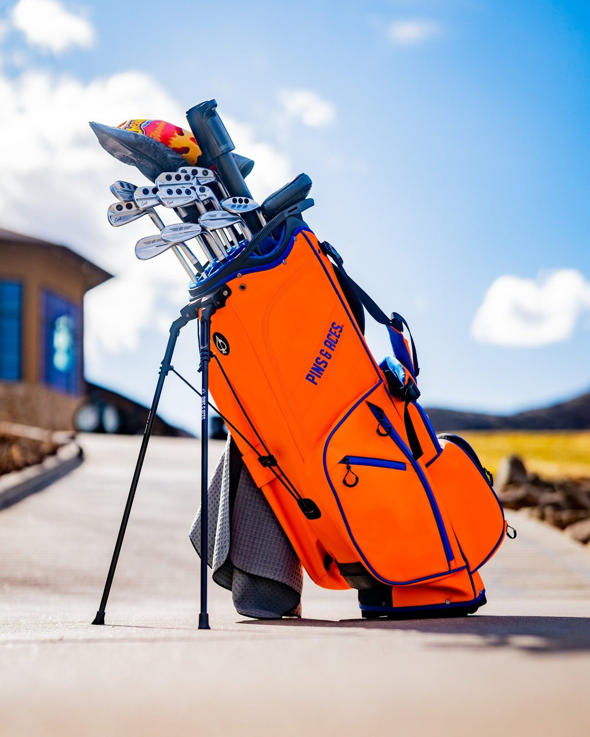 Player Preferred™ Golf Bag - Orange Crush - Get Tight Gear