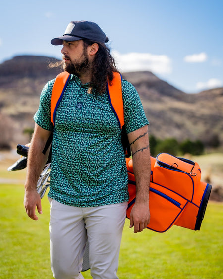 Player Preferred™ Golf Bag - Orange Crush - Get Tight Gear