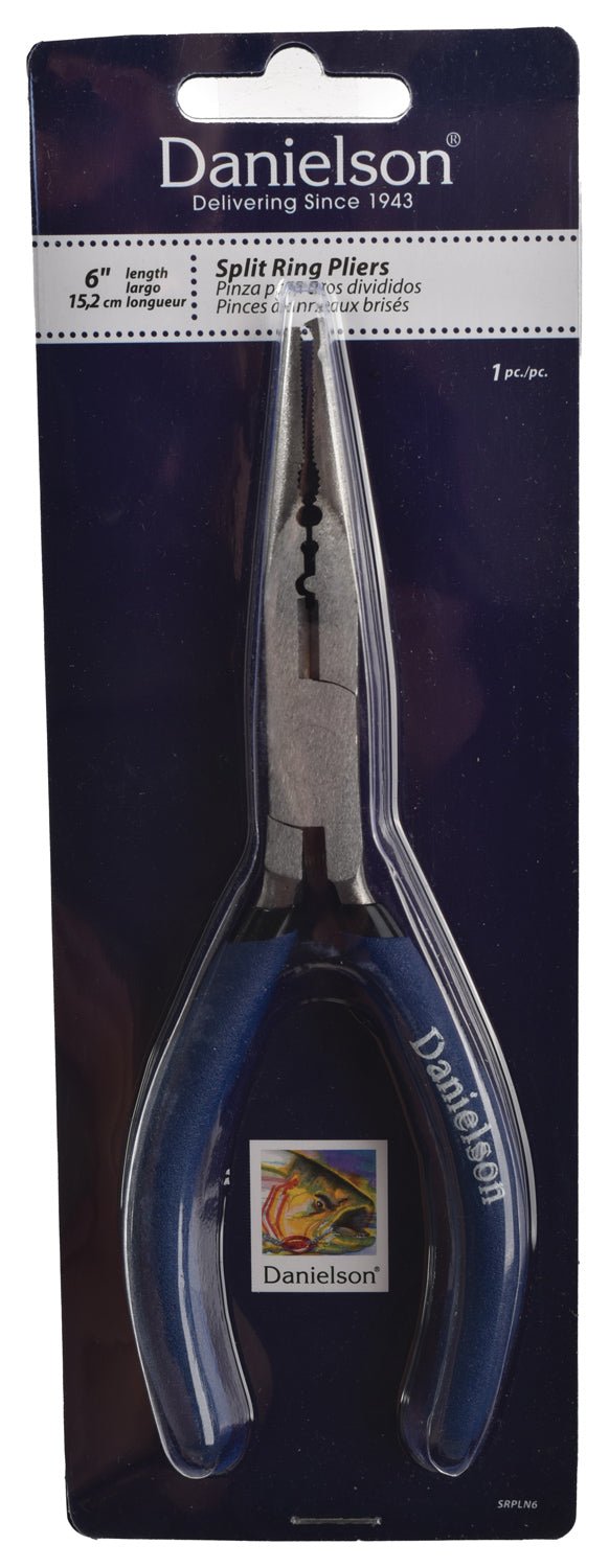 Pliers Split Ring Long Nose 6" - Get Tight Gear