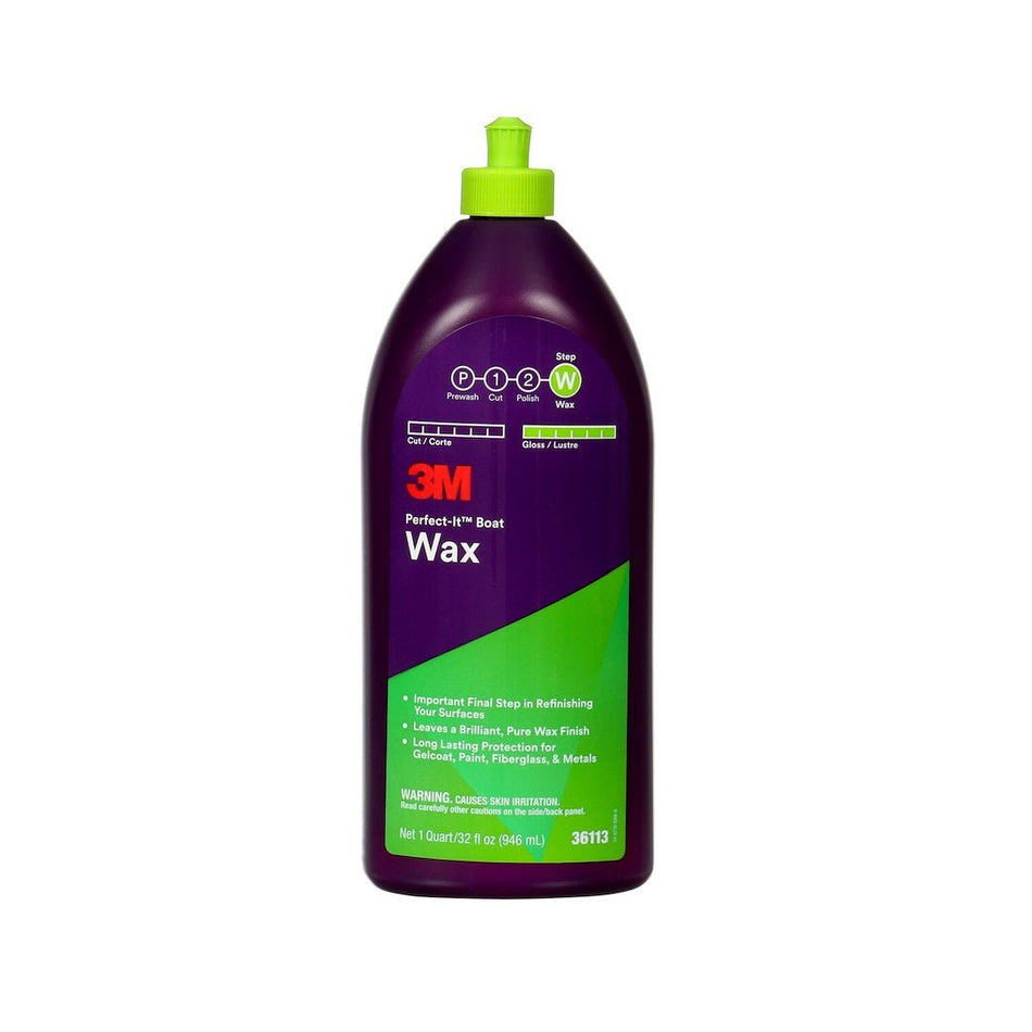 PN36113 3M PERFECT - IT BOAT WAX QT 6 - Get Tight Gear