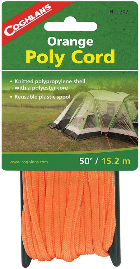 PO Ly Cord Orange 50' - Get Tight Gear