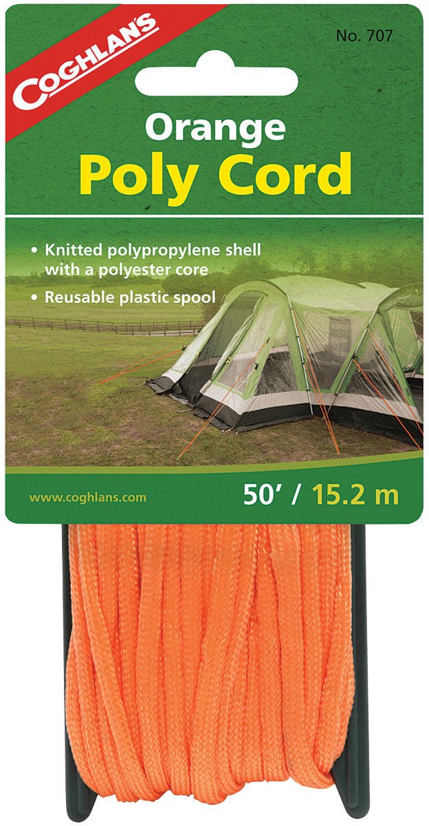 PO Ly Cord Orange 50' - Get Tight Gear