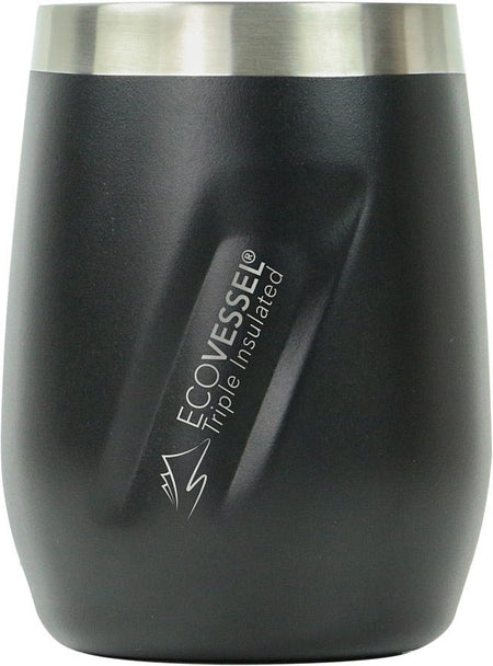 PO Rt Wine Tumbler 10 Oz. Black - Get Tight Gear