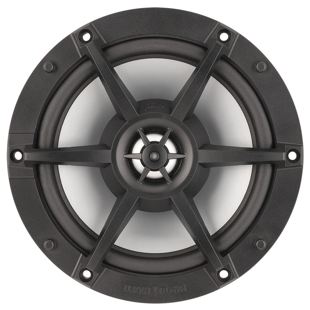 Polk Ultramarine 8.8" Speakers - Black - Get Tight Gear