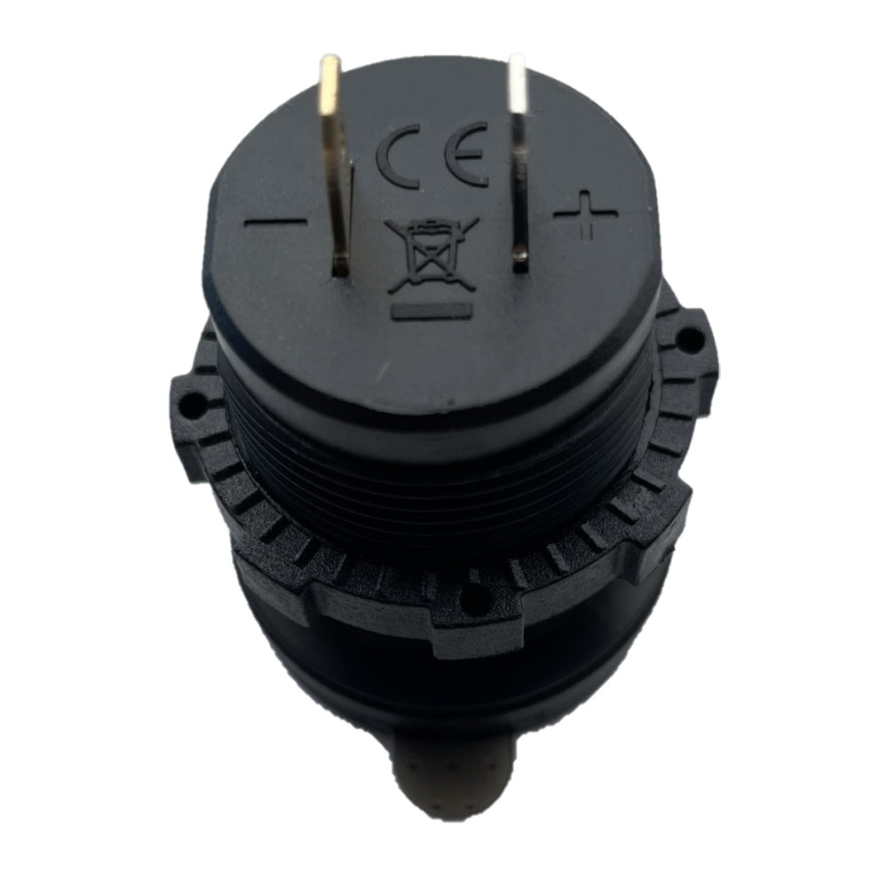 Poly - Planar Panel Mount USB Charging Ports - 12V - Get Tight Gear