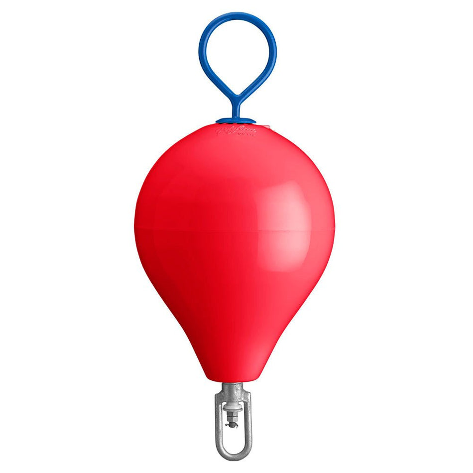 Polyform 13.5" CM Mooring Buoy w/Steel Iron - Red - Get Tight Gear