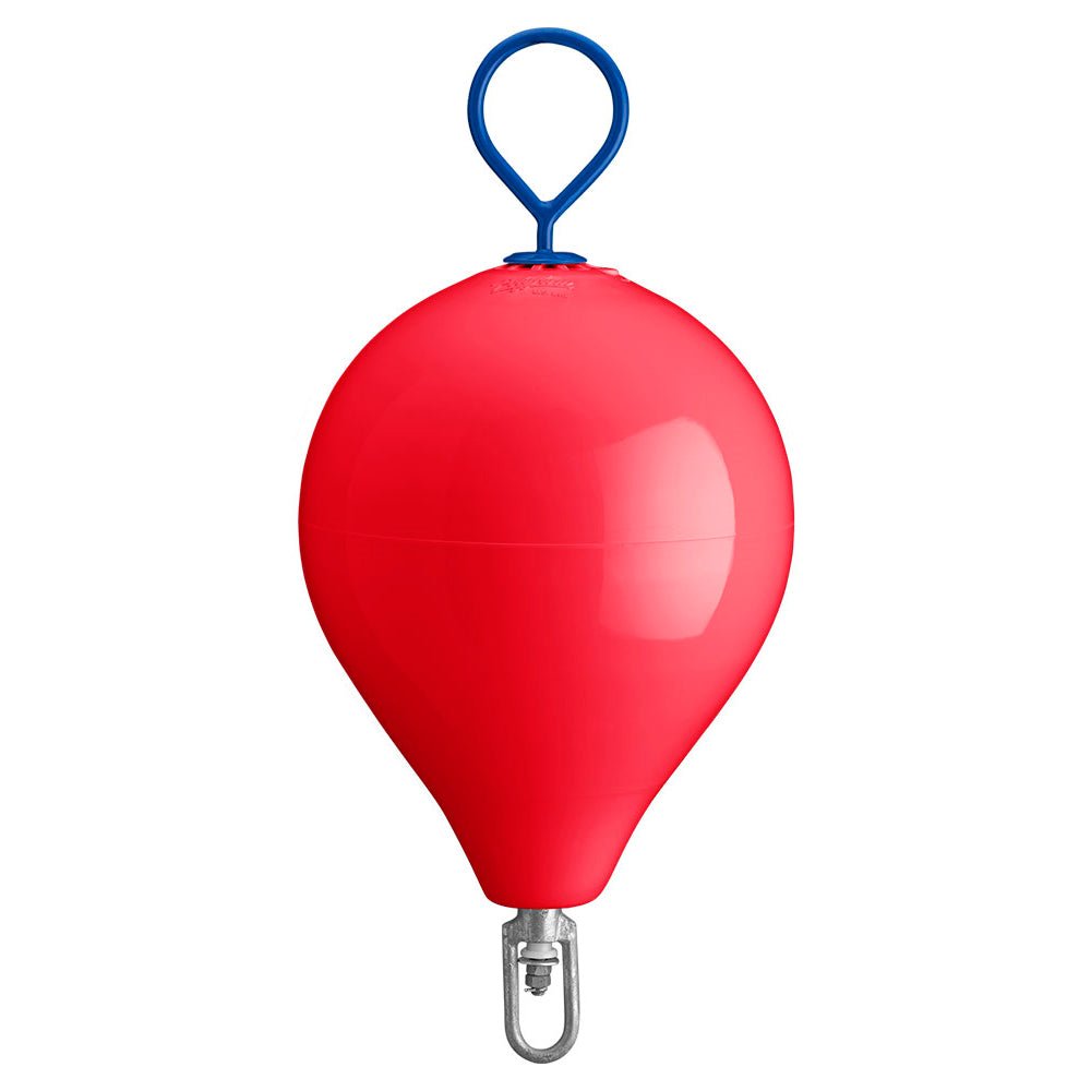 Polyform 17" CM Mooring Buoy w/Steel Iron - Red - Get Tight Gear
