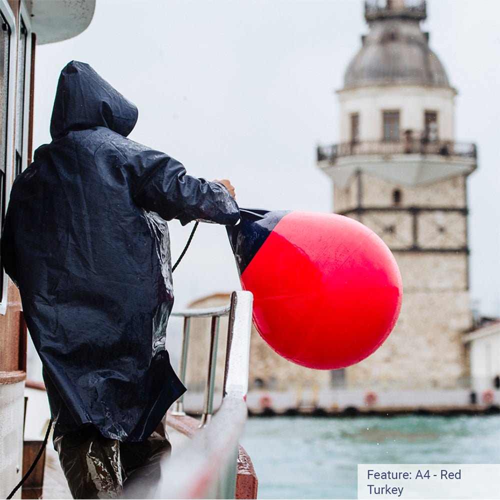 Polyform A - 2 Buoy 14.5" Diameter - White - Get Tight Gear
