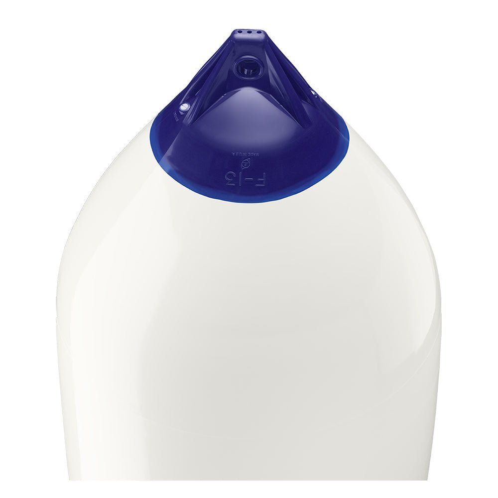 Polyform F - 13 Twin Eye Fender 29" x 76.5" - White - Get Tight Gear