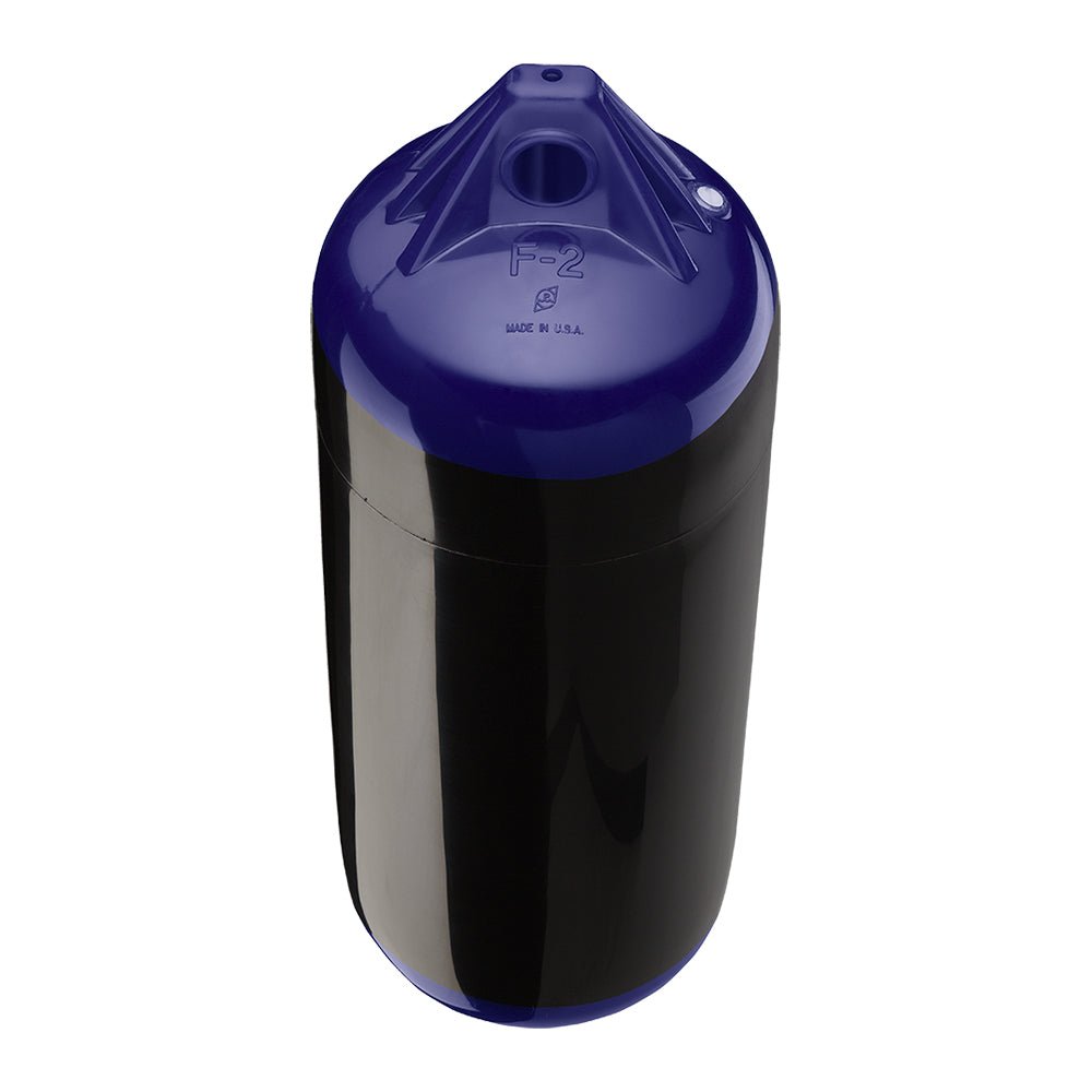 Polyform F - 2 Twin Eye Fender 8.2" x 25" - Black - Get Tight Gear