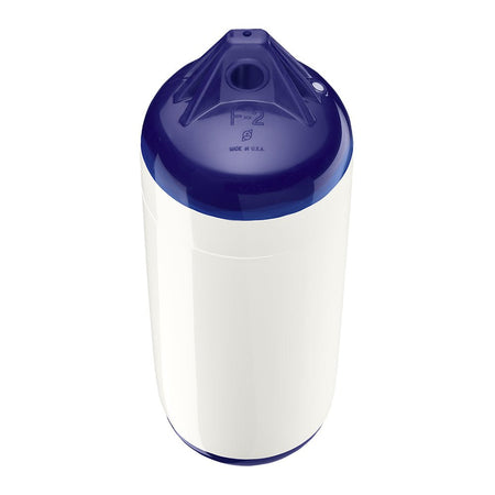 Polyform F - 2 Twin Eye Fender 8.2" x 25" - White - Get Tight Gear