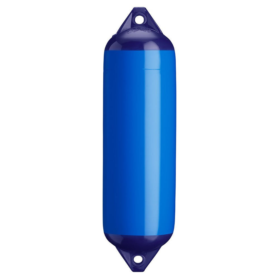 Polyform F - 3 Twin Eye Fender 8.2" x 30" - Blue - Get Tight Gear