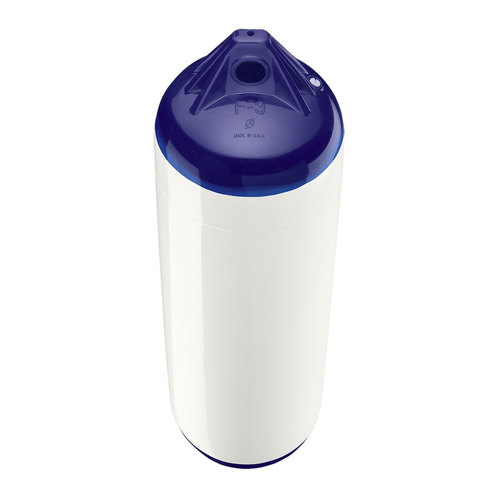 Polyform F - 3 Twin Eye Fender 8.2" x 30" - White - Get Tight Gear