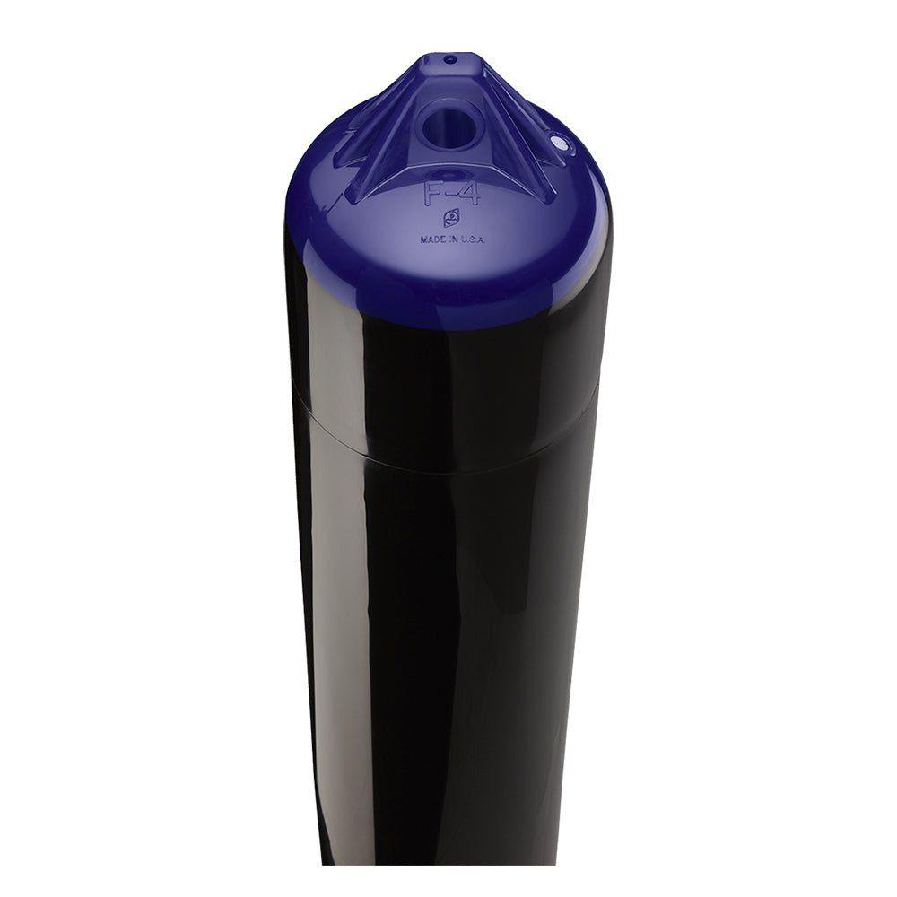 Polyform F - 4 Twin Eye Fender 8.5" x 40.5" - Black - Get Tight Gear