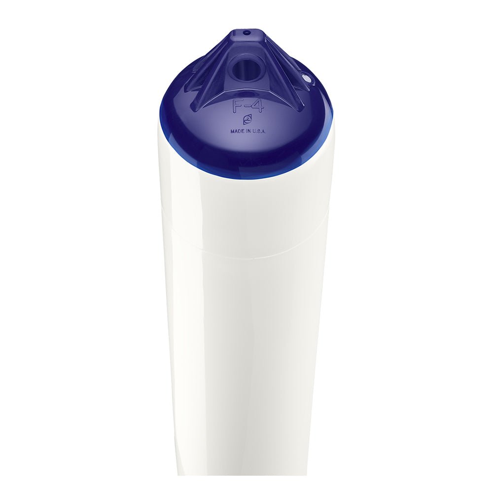 Polyform F - 4 Twin Eye Fender 8.5" x 40.5" - White - Get Tight Gear