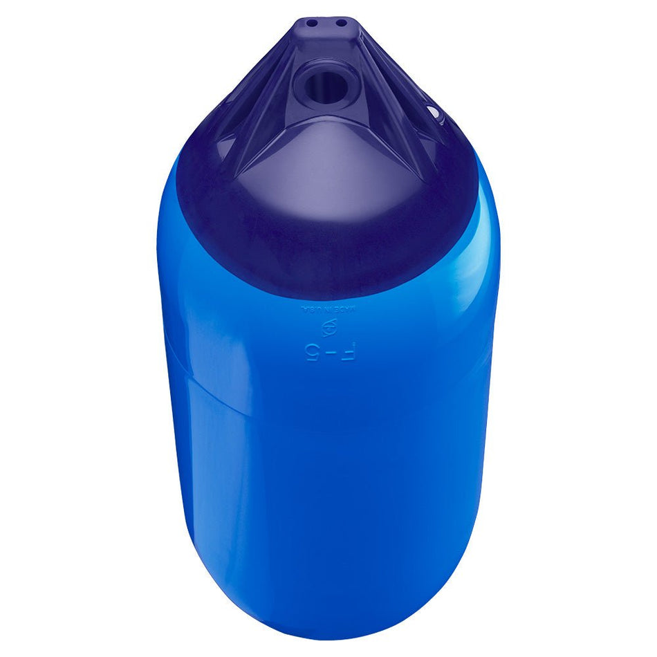 Polyform F - 5 Twin Eye Fender 11" x 30" - Blue - Get Tight Gear