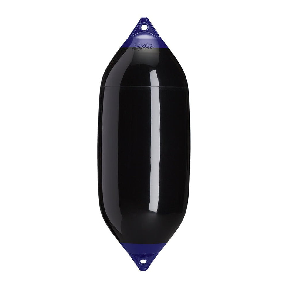 Polyform F - 7 Twin Eye Fender 15" x 41" - Black - Get Tight Gear
