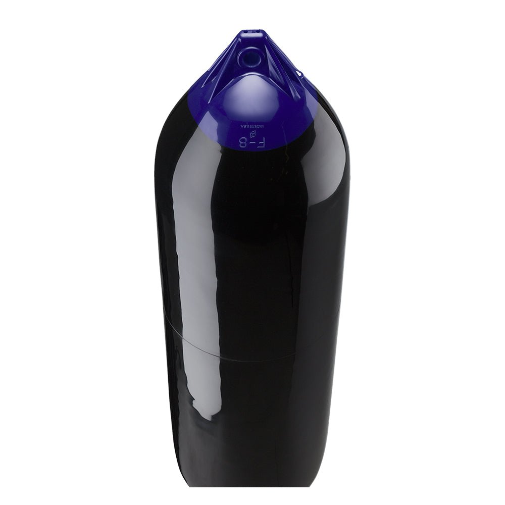 Polyform F - 8 Twin Eye Fender 15" x 58" - Black - Get Tight Gear