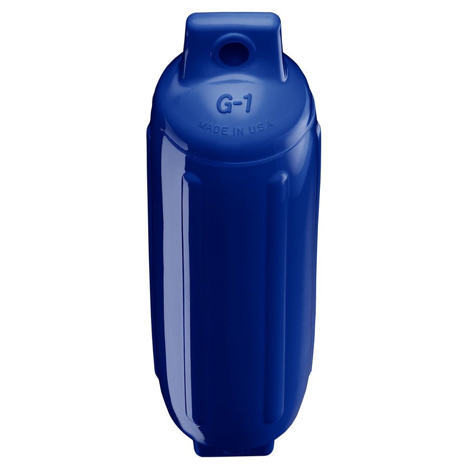 Polyform G - 1 Twin Eye Fender 3.5" x 12.8" - Cobalt Blue - Get Tight Gear