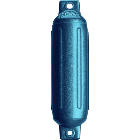 Polyform G - 1 Twin Eye Fender 3.5" x 12.8" - Metallic Blue - Get Tight Gear