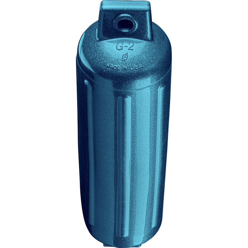 Polyform G - 2 Twin Eye Fender 4.5" x 15.5" - Metallic Blue - Get Tight Gear