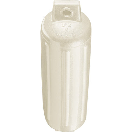 Polyform G - 2 Twin Eye Fender 4.5" x 15.5" - Metallic White - Get Tight Gear