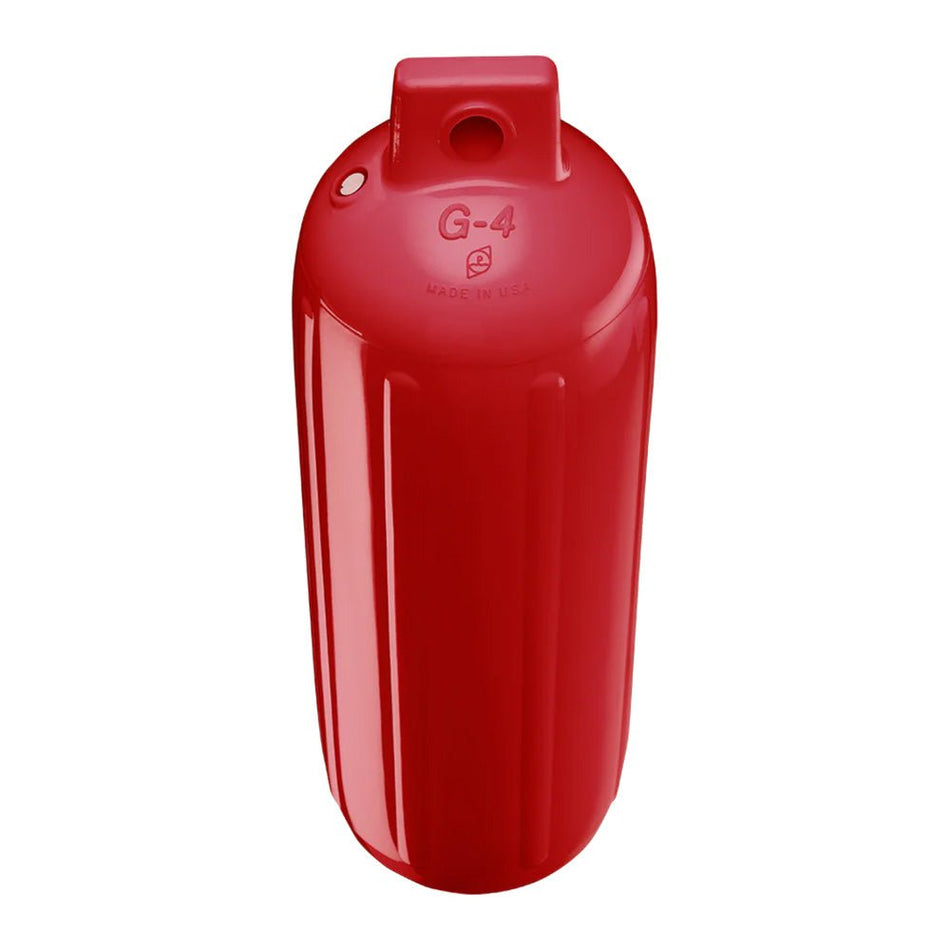Polyform G - 4 Twin Eye Fender 6.5" x 22" - Classic Red - Get Tight Gear