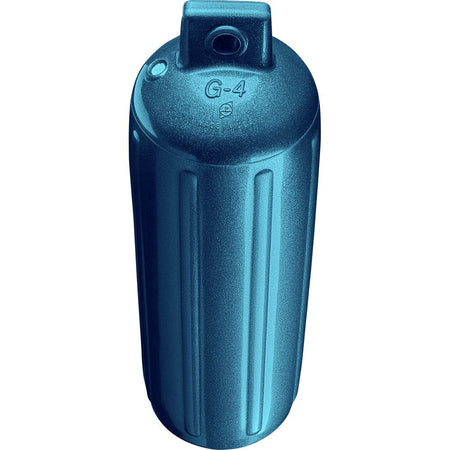 Polyform G - 4 Twin Eye Fender 6.5" x 22" - Metallic Blue - Get Tight Gear