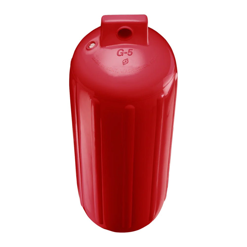 Polyform G - 5 Twin Eye Fender 8.8" x 26.8" - Classic Red - Get Tight Gear
