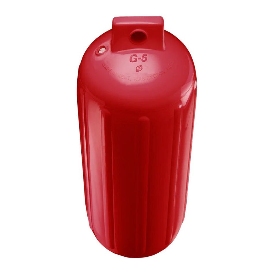 Polyform G - 5 Twin Eye Fender 8.8" x 26.8" - Classic Red - Get Tight Gear