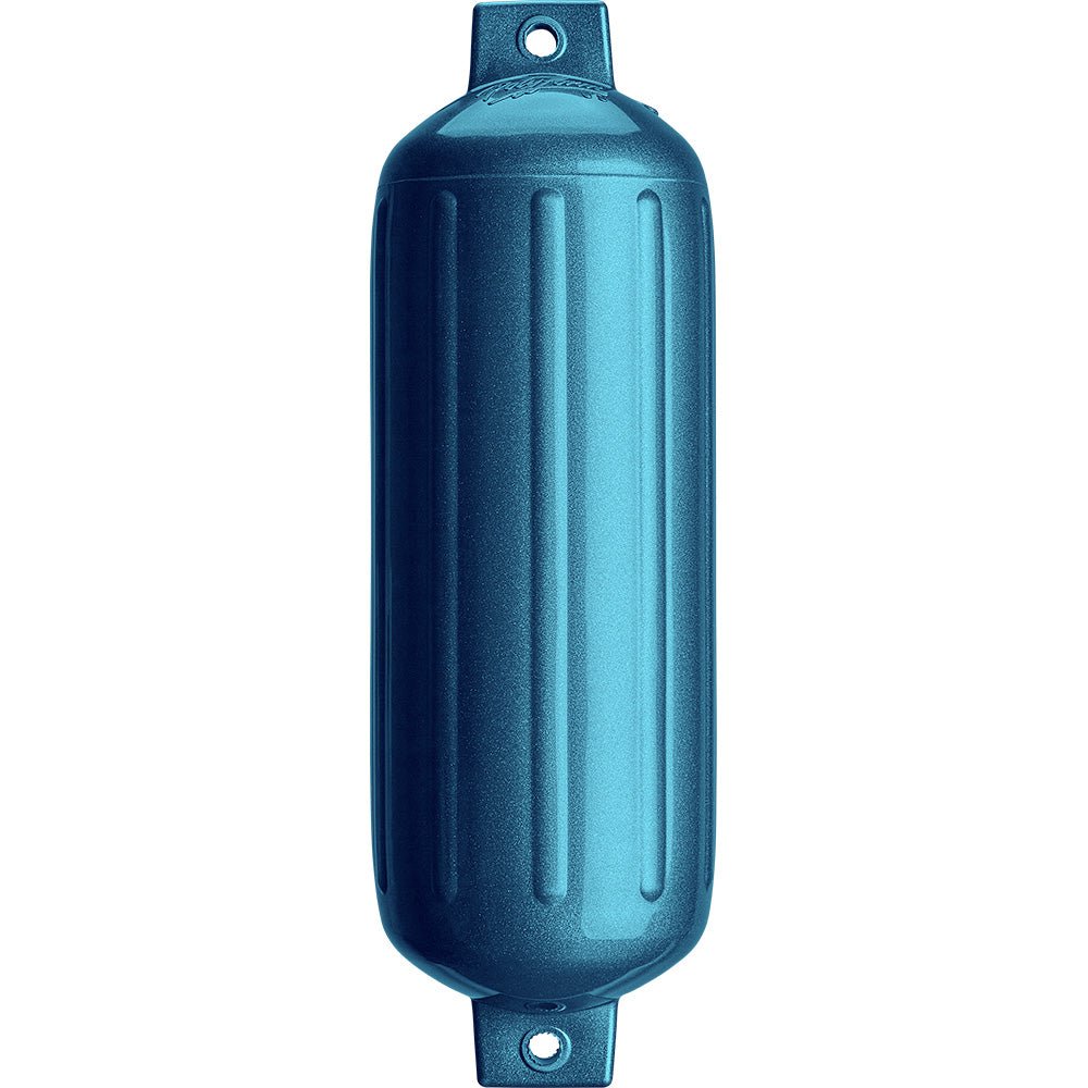 Polyform G - 5 Twin Eye Fender 8.8" x 26.8" - Metallic Blue - Get Tight Gear