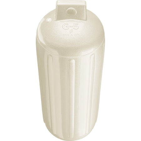 Polyform G - 5 Twin Eye Fender 8.8" x 26.8" - Metallic White - Get Tight Gear