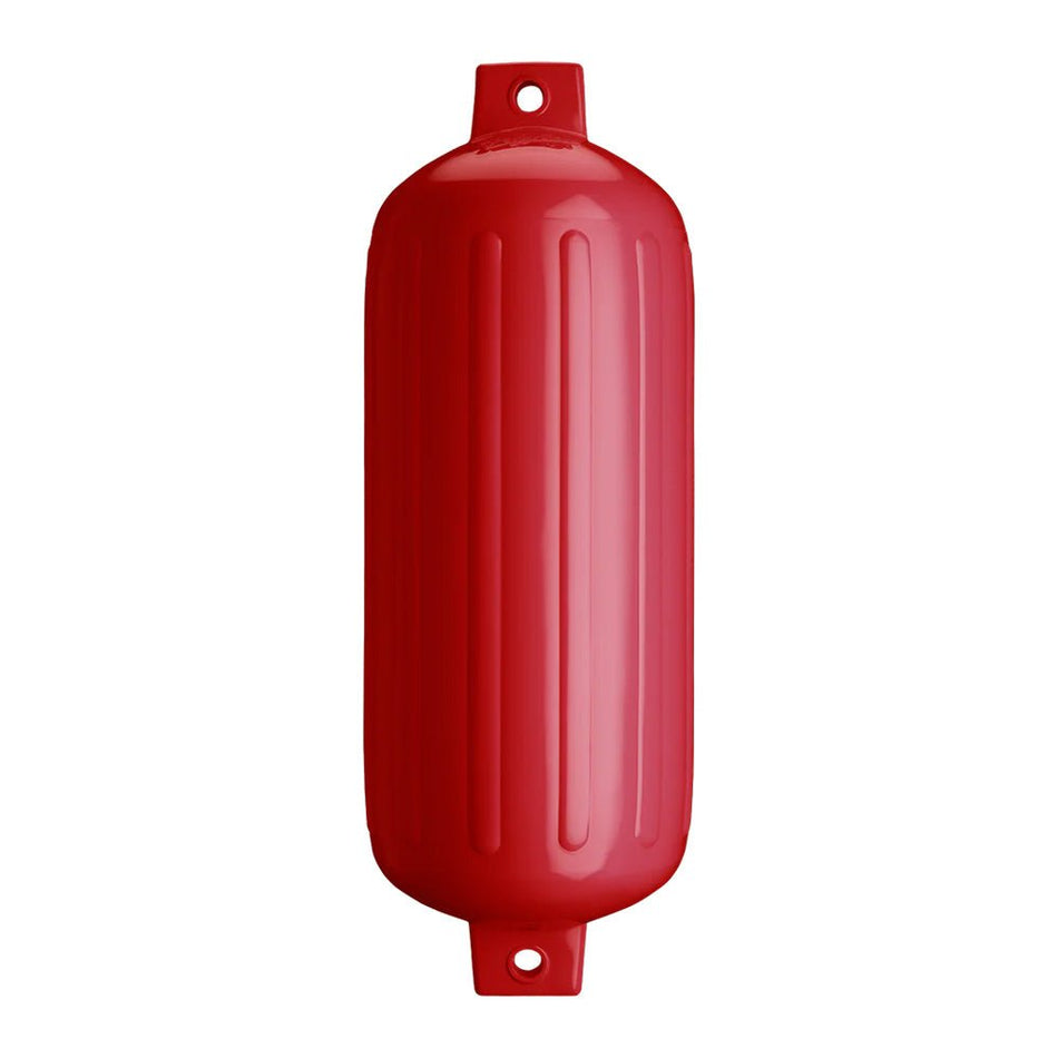 Polyform G - 6 Twin Eye Fender 11" x 30" - Classic Red - Get Tight Gear