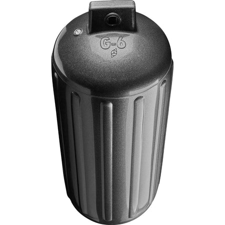 Polyform G - 6 Twin Eye Fender 11" x 30" - Metallic Graphite - Get Tight Gear