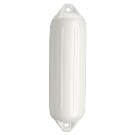 Polyform NF - 4 Heavy Duty Twin Eye Fender 6.4" X 21.6" - White - Get Tight Gear