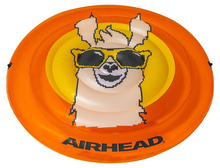 POOL FLOAT - PIXEL ORANGE LLAMA - Get Tight Gear