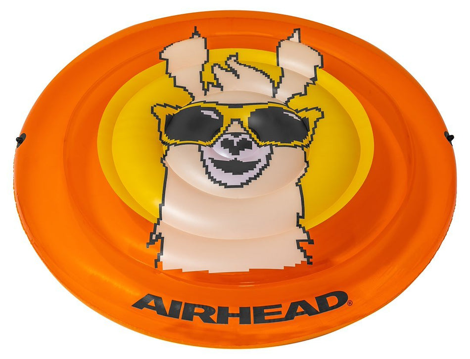 POOL FLOAT - PIXEL ORANGE LLAMA - Get Tight Gear