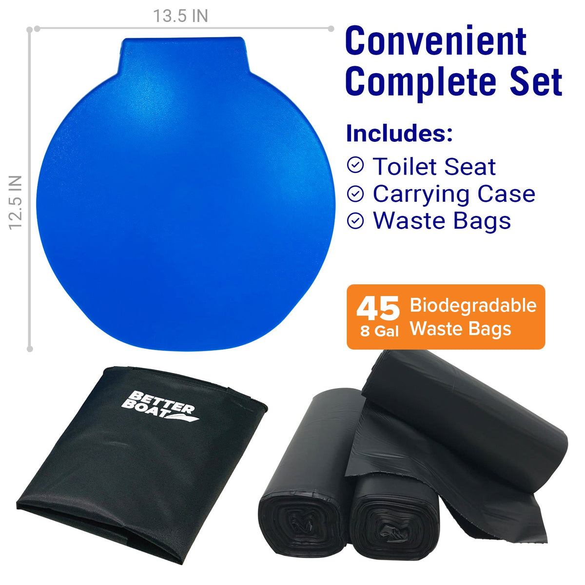 Portable Bucket Toilet Seat Set - Get Tight Gear