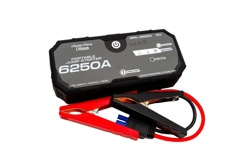 Portable Lithium Jump Starter 6250A - Get Tight Gear